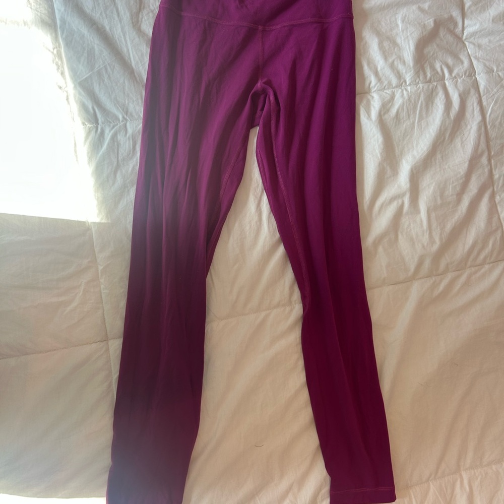 Lululemon Athletica Purple Leggings Full-Length